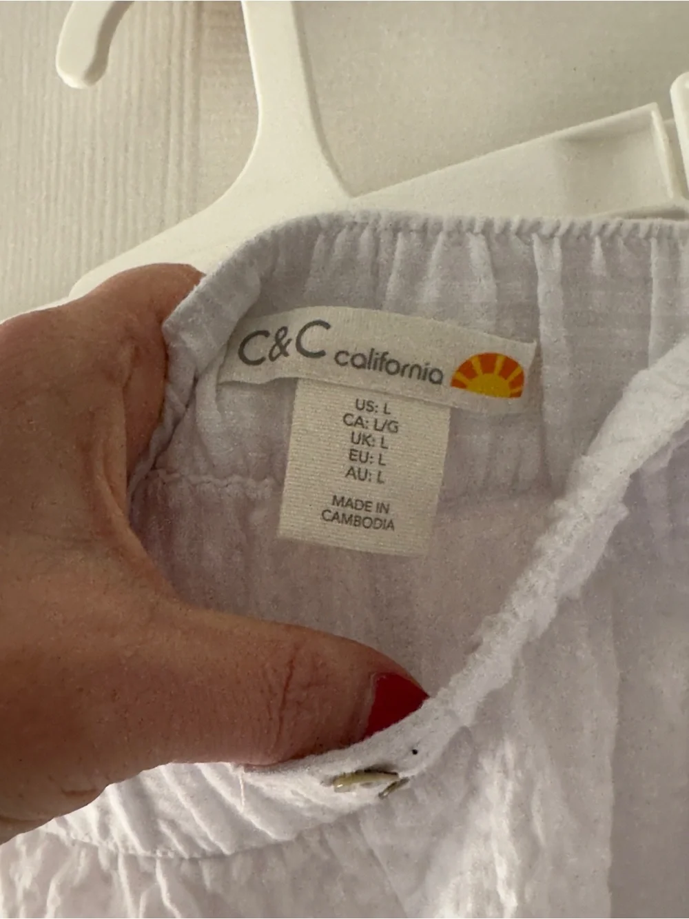 C&C California clean pants